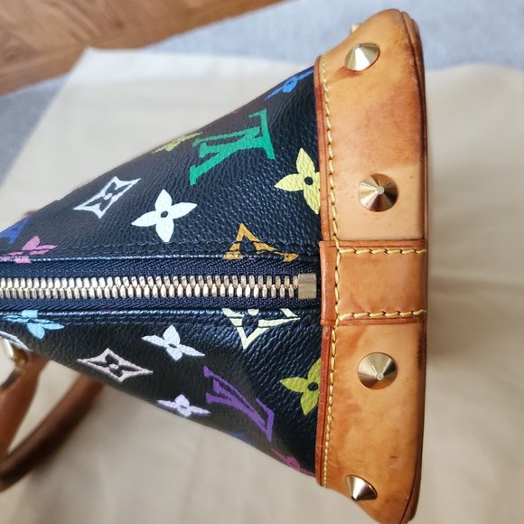 Louis Vuitton Murakami Noir Alma PM Handbag - Picture 9 of 16